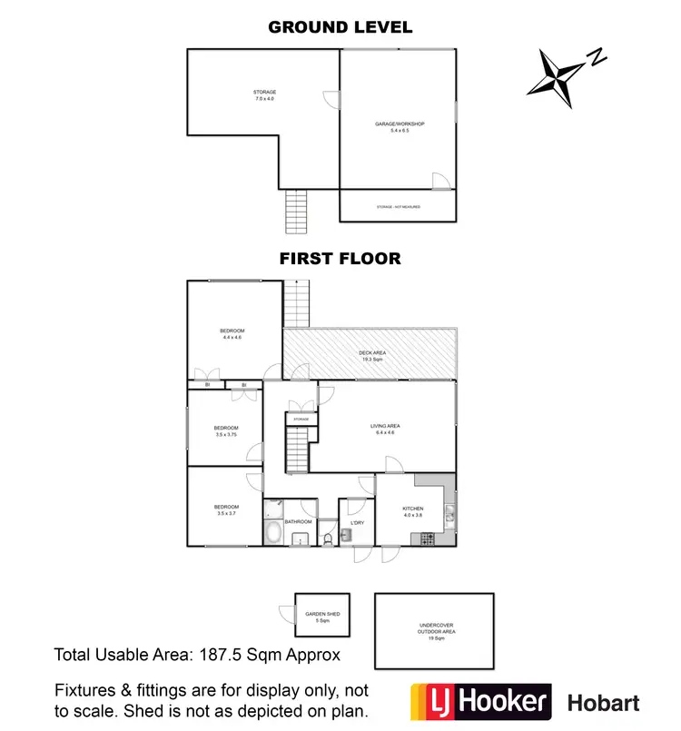 Floorplan of Homely house listing, 140 Carella Street, Howrah TAS 7018
