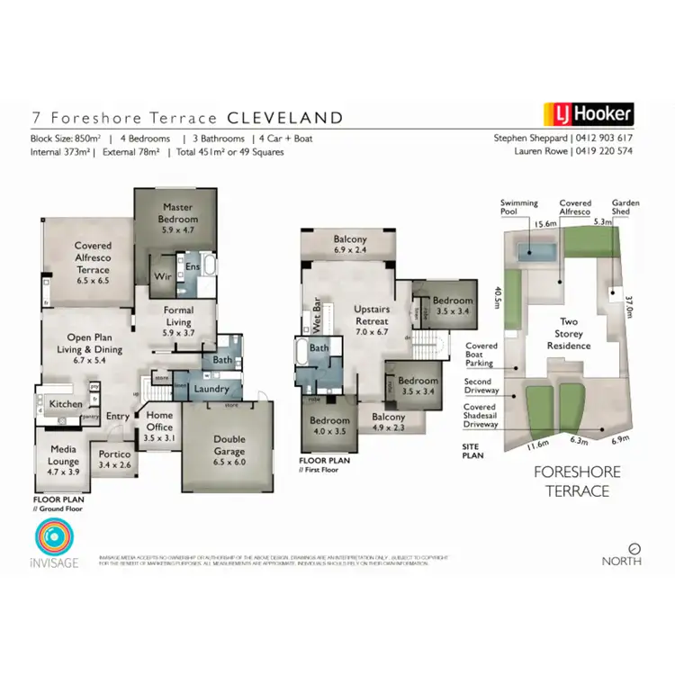 Floorplan of Homely house listing, 7 Foreshore Terrace, Cleveland QLD 4163