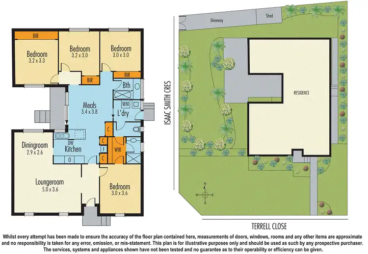 Floorplan of Homely house listing, 1 Terrell Close, Endeavour Hills VIC 3802