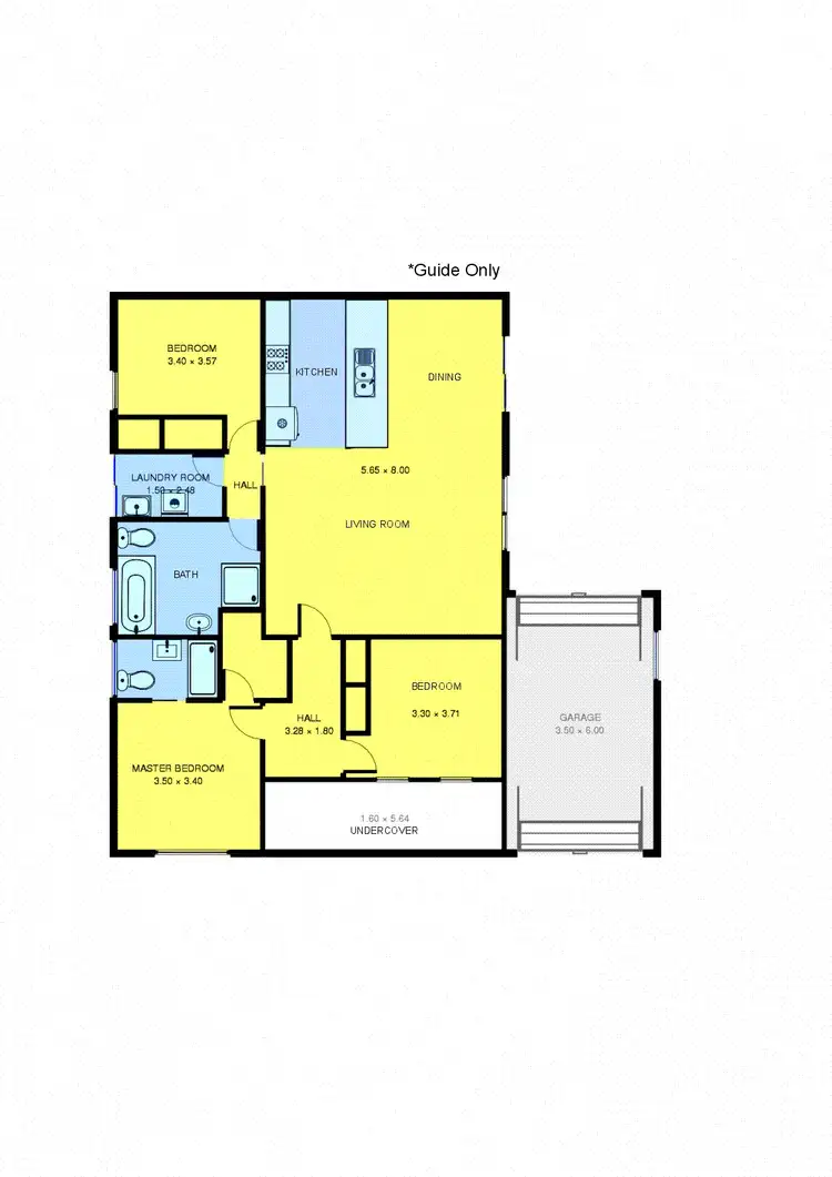 Floorplan of Homely house listing, 1 Waters Way, St Leonards VIC 3223