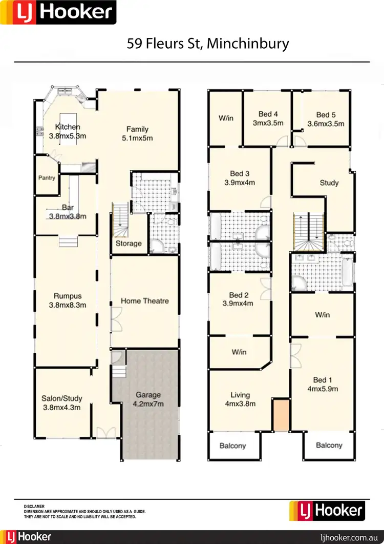 Floorplan of Homely house listing, 59 Fleurs Street, Minchinbury NSW 2770