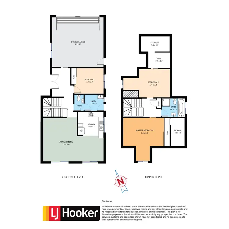 Floorplan of Homely townhouse listing, 3/32-36 Brisbane Street, Oxley Park NSW 2760