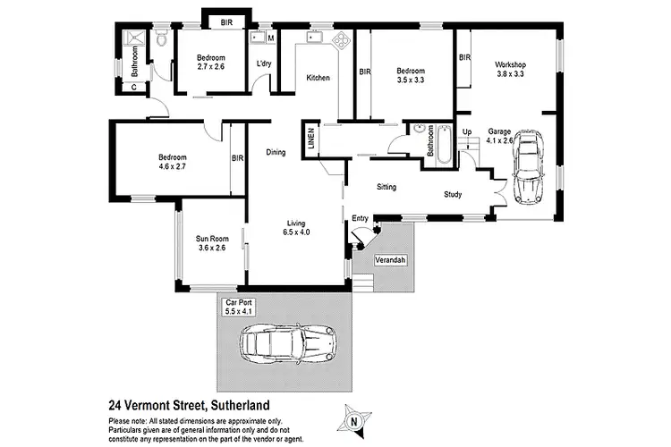Floorplan of Homely house listing, 24 Vermont Street, Sutherland NSW 2232