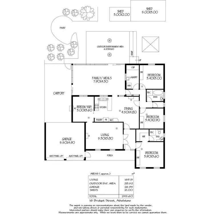 Floorplan of Homely house listing, 16 Bridget Street, Athelstone SA 5076