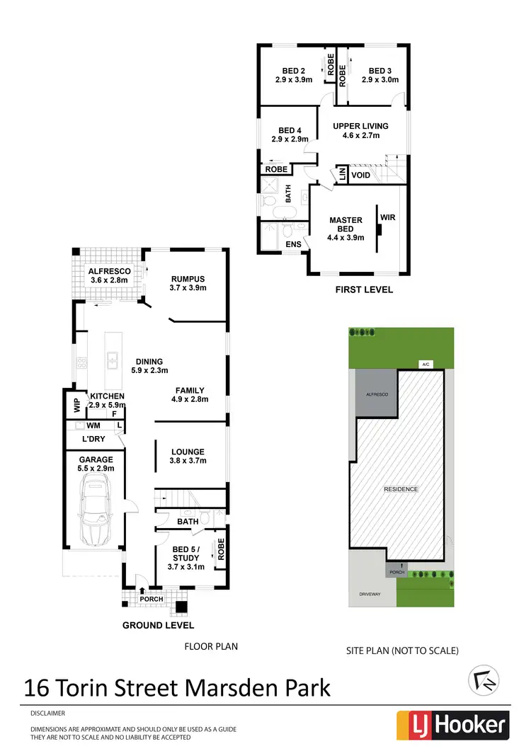 Floorplan of Homely house listing, 16 Torin Street, Marsden Park NSW 2765