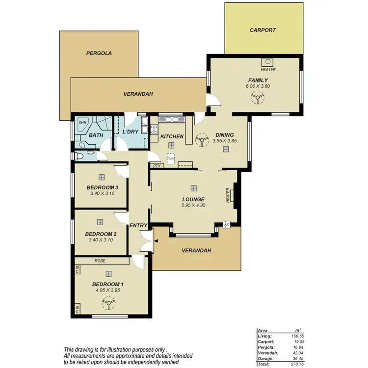 Floorplan of Homely house listing, 26 Barmera Avenue, Hope Valley SA 5090
