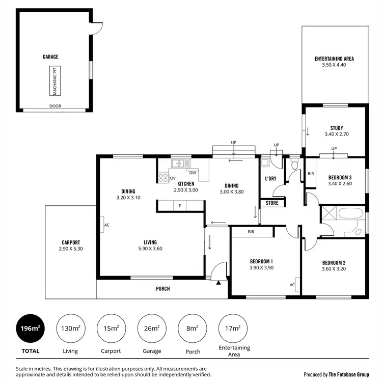 Floorplan of Homely house listing, 4 Cassab Street, Hope Valley SA 5090