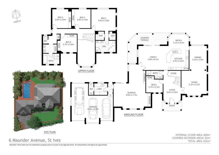 Floorplan of Homely house listing, 6 Maunder Avenue, St Ives NSW 2075