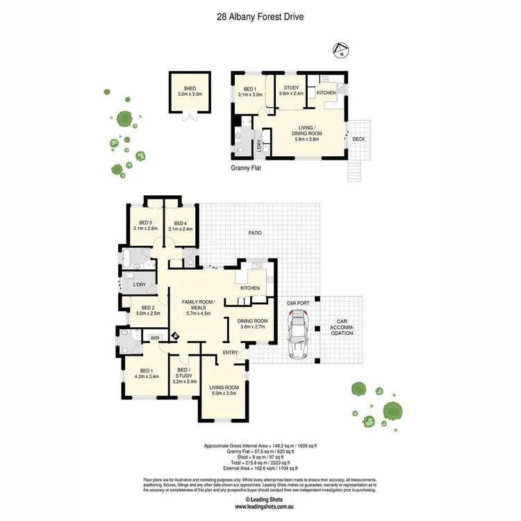 Floorplan of Homely house listing, 28 Albany Forest Drive, Albany Creek QLD 4035