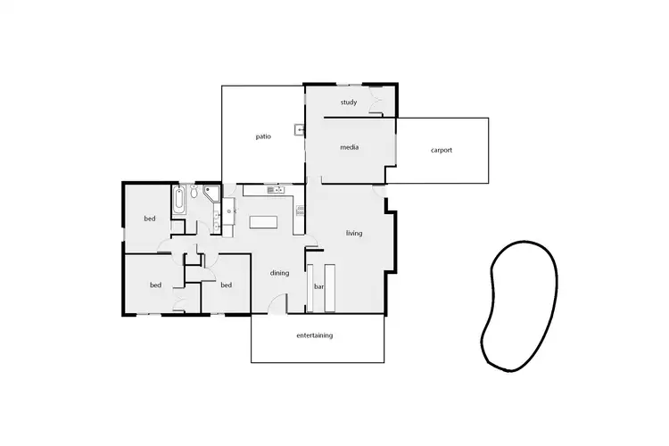 Floorplan of Homely house listing, 61 Birch Street, Manunda QLD 4870