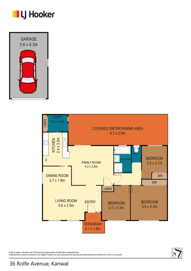 Floorplan of Homely house listing, 36 Rolfe Avenue, Kanwal NSW 2259