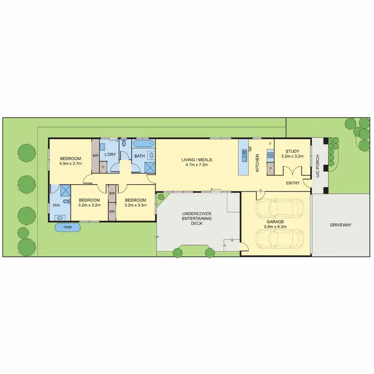 Floorplan of Homely house listing, 13 Burrora Way, Craigieburn VIC 3064