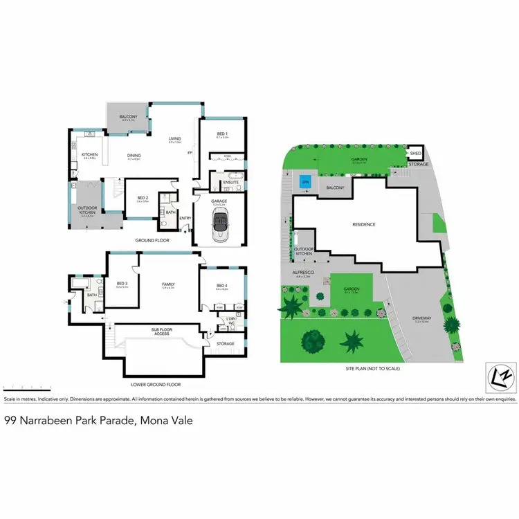 Floorplan of Homely house listing, 99 Narrabeen Park Parade, Mona Vale NSW 2103