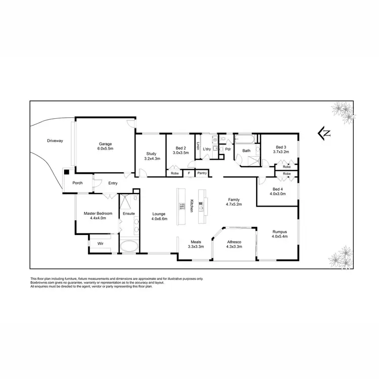 Floorplan of Homely house listing, 9 Vasto Drive, Point Cook VIC 3030