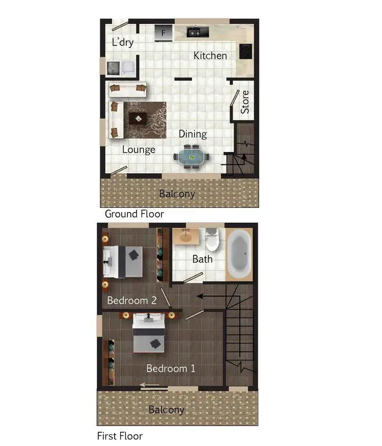 Floorplan of Homely house listing, 1/27 Mowatt Street, Queanbeyan NSW 2620