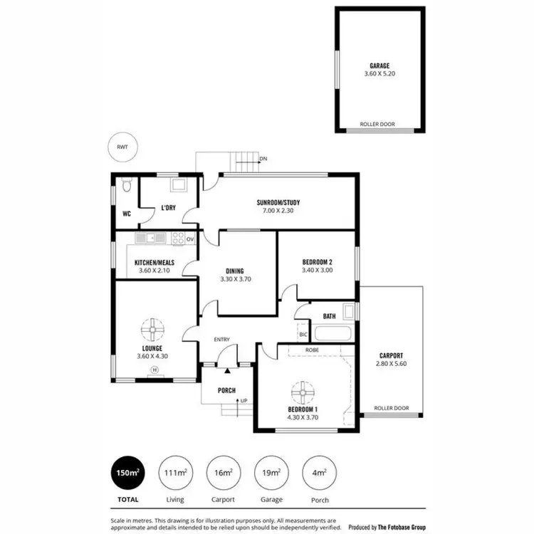 Floorplan of Homely house listing, 30 The Crescent, Blair Athol SA 5084