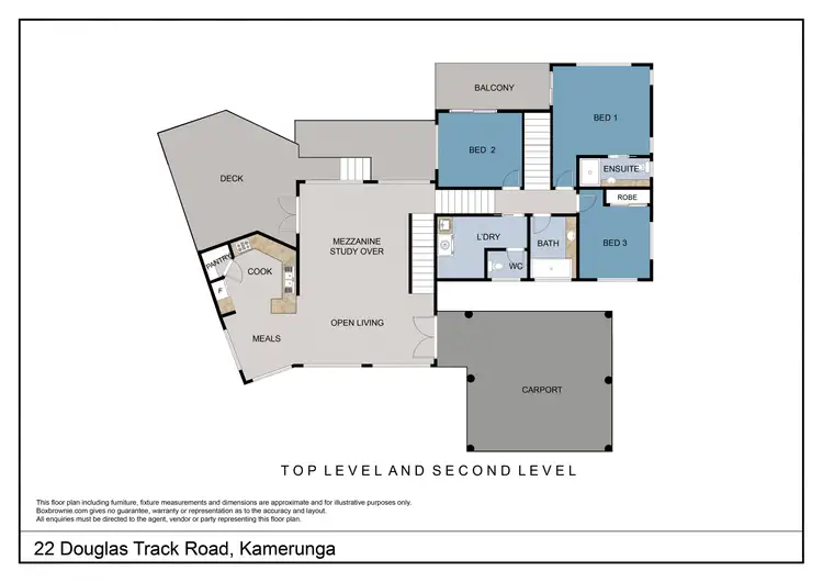 Floorplan of Homely house listing, 22 Douglas Track Road, Kamerunga QLD 4870