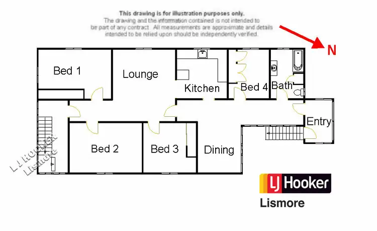 Floorplan of Homely house listing, 55 Union Street, South Lismore NSW 2480