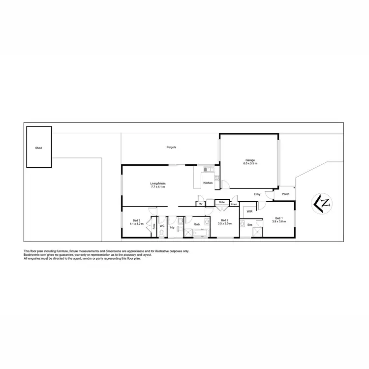 Floorplan of Homely house listing, 8 Landing Place, Point Cook VIC 3030