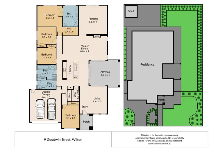 Floorplan of Homely house listing, 9 Goodwin Street, Wilton NSW 2571