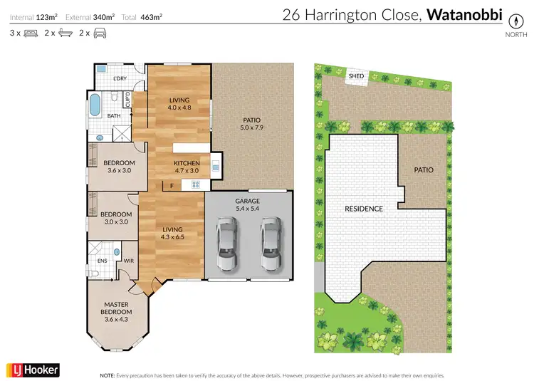 Floorplan of Homely house listing, 26 Harrington Close, Watanobbi NSW 2259