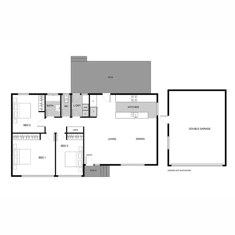 Floorplan of Homely house listing, 11 Chubb Street, Latham ACT 2615
