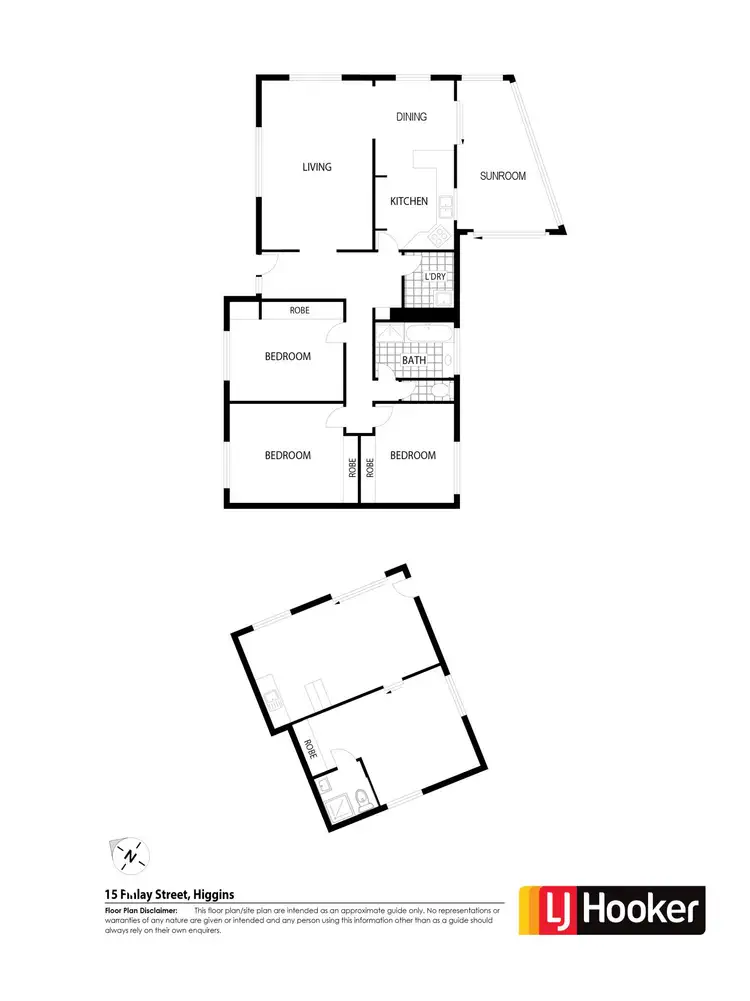 Floorplan of Homely house listing, 15 Findlay Street, Higgins ACT 2615