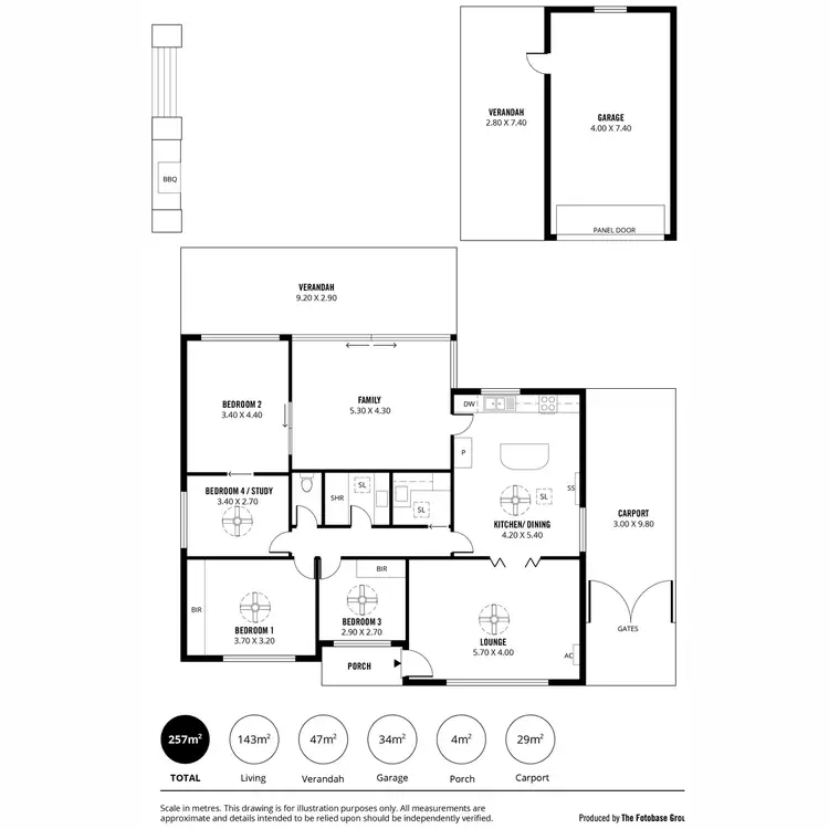 Floorplan of Homely house listing, 23 Corroboree Road, Modbury North SA 5092
