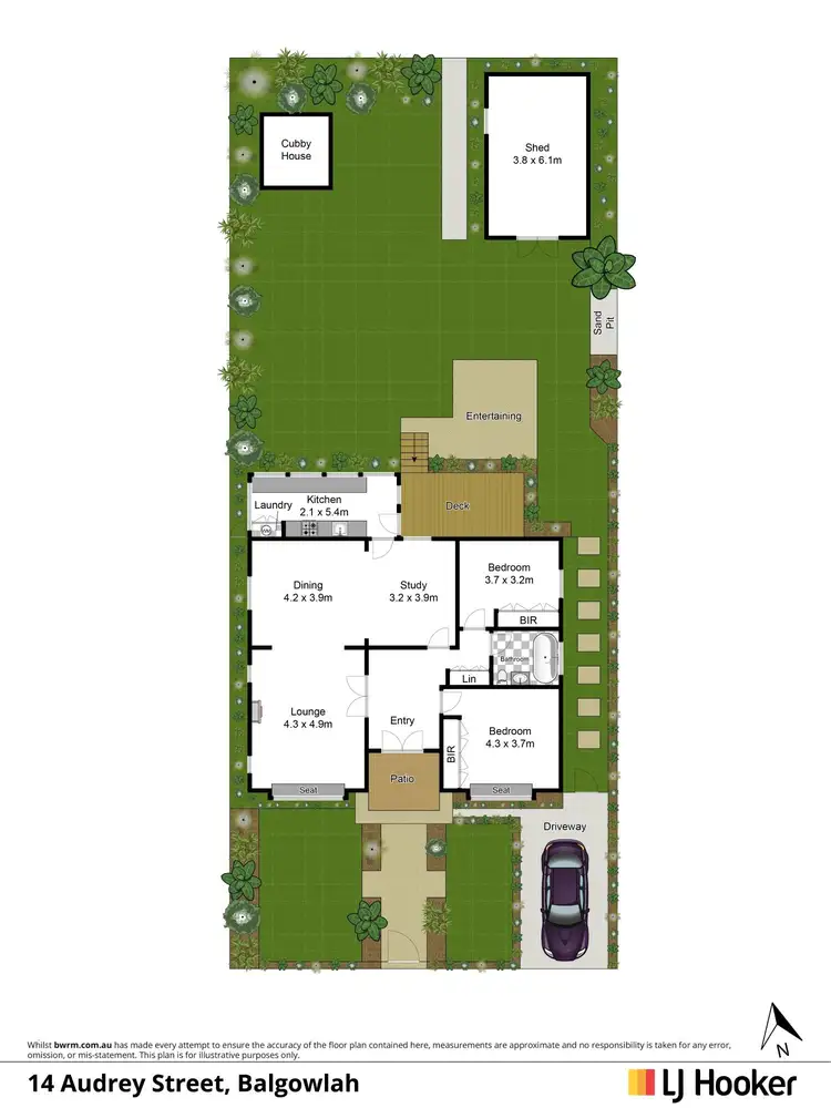 Floorplan of Homely house listing, 14 Audrey Street, Balgowlah NSW 2093