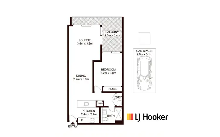 Floorplan of Homely apartment listing, 603/48 Amalfi Drive, Wentworth Point NSW 2127