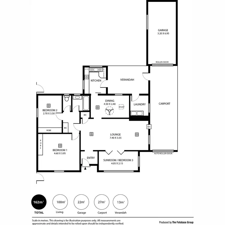 Floorplan of Homely house listing, 135 Collins Street, Broadview SA 5083