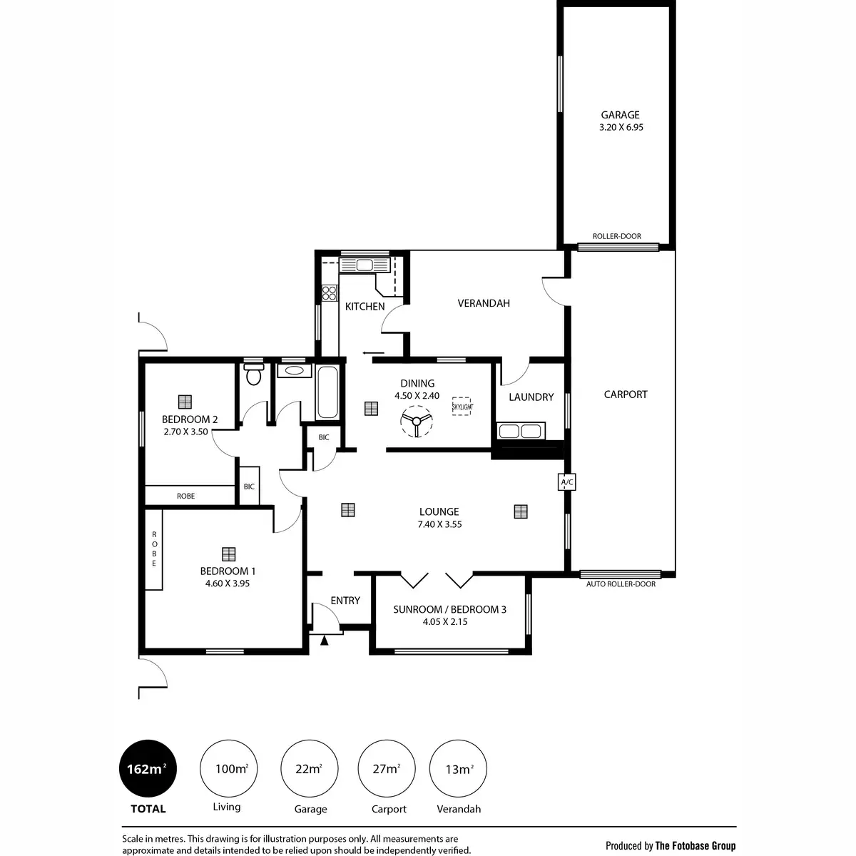 Floorplan of Homely house listing, 135 Collins Street, Broadview SA 5083