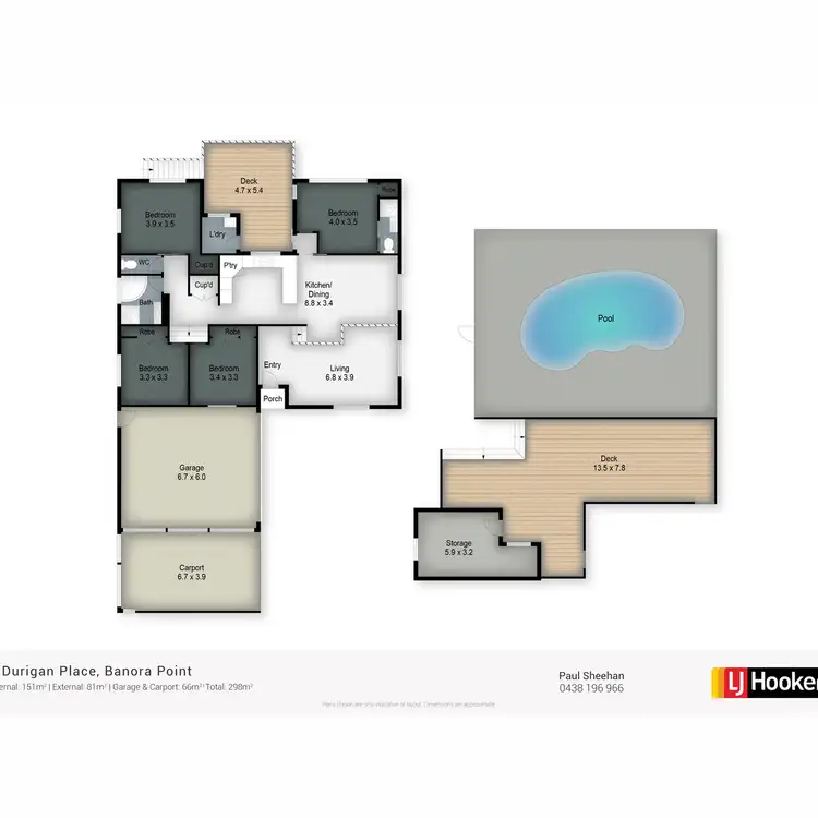 Floorplan of Homely house listing, 7 Durigan Place, Banora Point NSW 2486