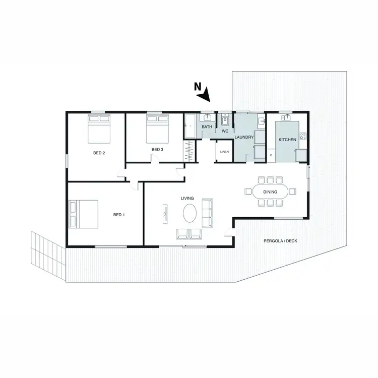 Floorplan of Homely house listing, 2 Mull Place, Macquarie ACT 2614