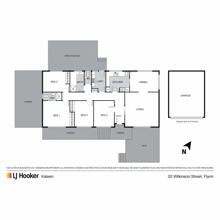 Floorplan of Homely house listing, 22 Wilkinson Street, Flynn ACT 2615