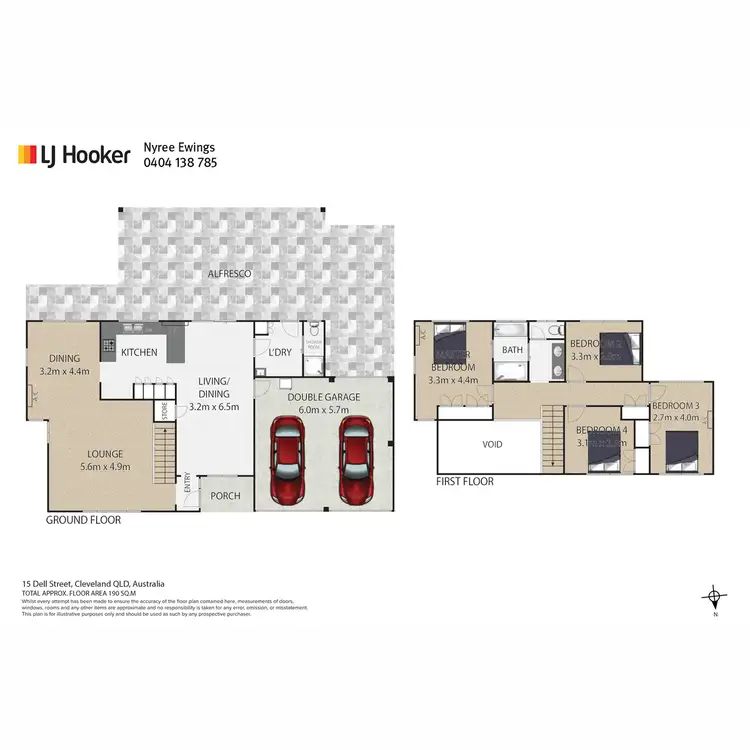 Floorplan of Homely house listing, 15 Dell Street, Cleveland QLD 4163