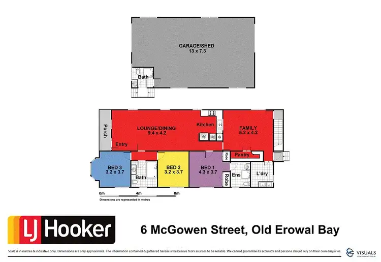 Floorplan of Homely house listing, 6 McGowen Street, Old Erowal Bay NSW 2540