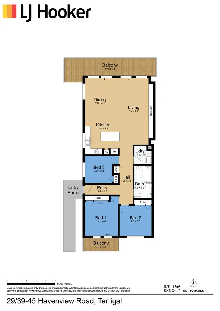 Floorplan of Homely apartment listing, 22/39-45 Havenview Road, Terrigal NSW 2260