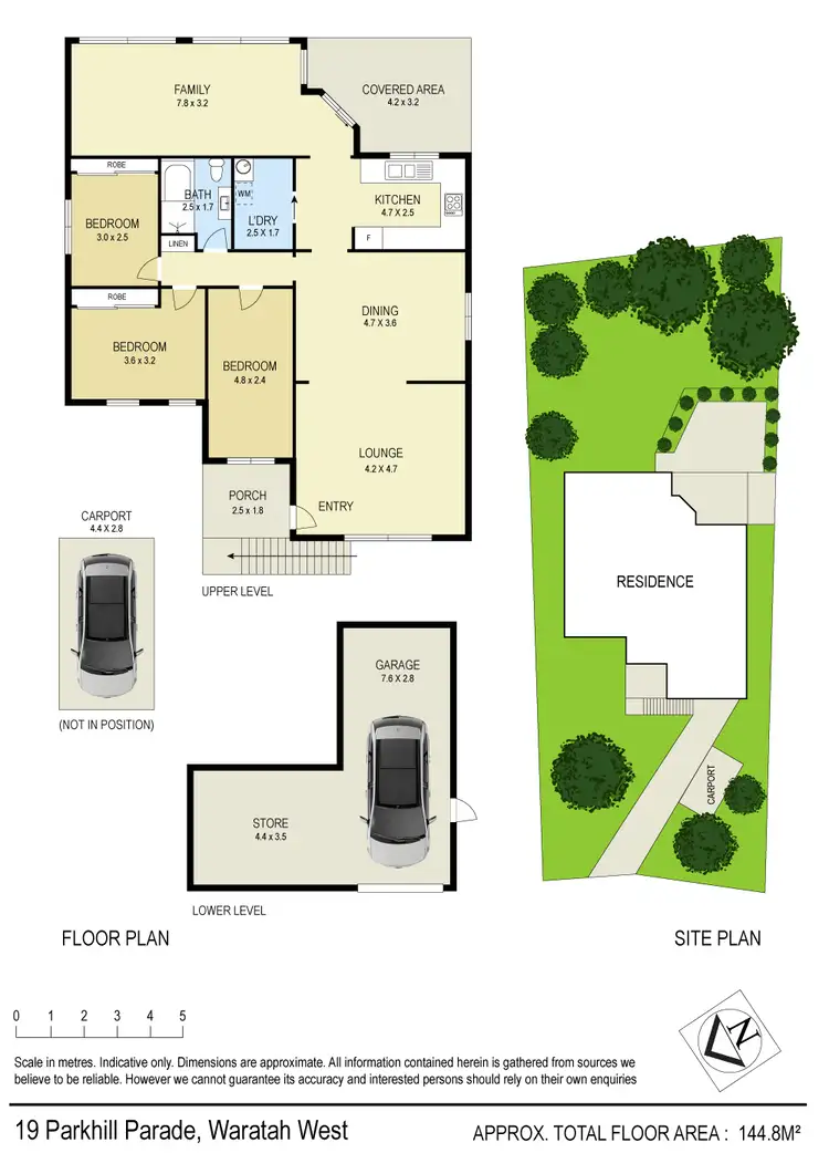 Floorplan of Homely house listing, 19 Parkhill Parade, Waratah West NSW 2298