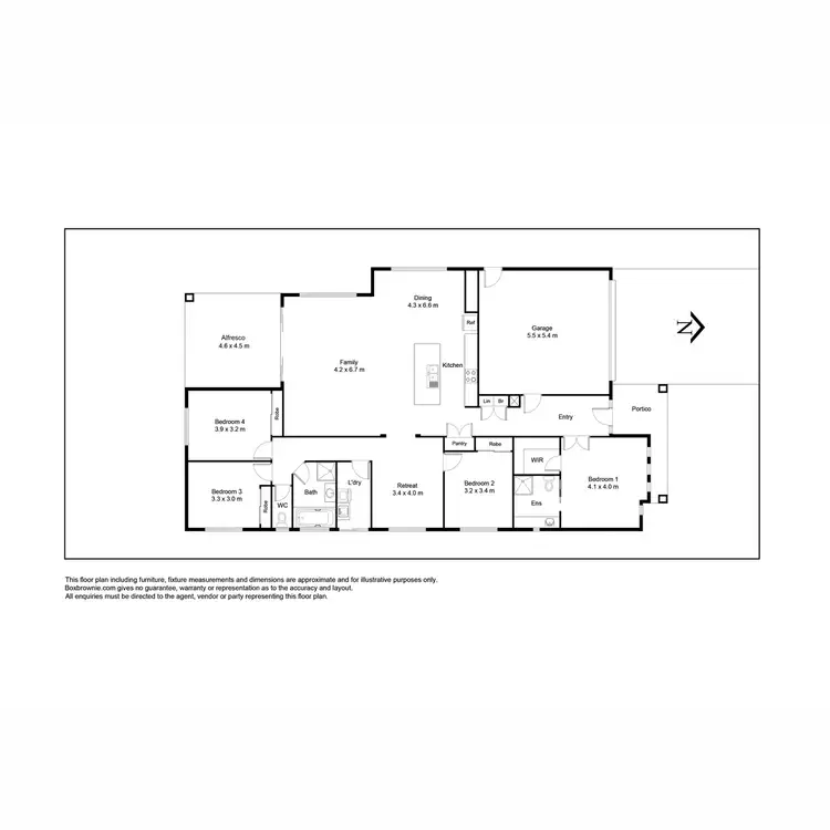 Floorplan of Homely house listing, 20 Haslewood Street, Point Cook VIC 3030