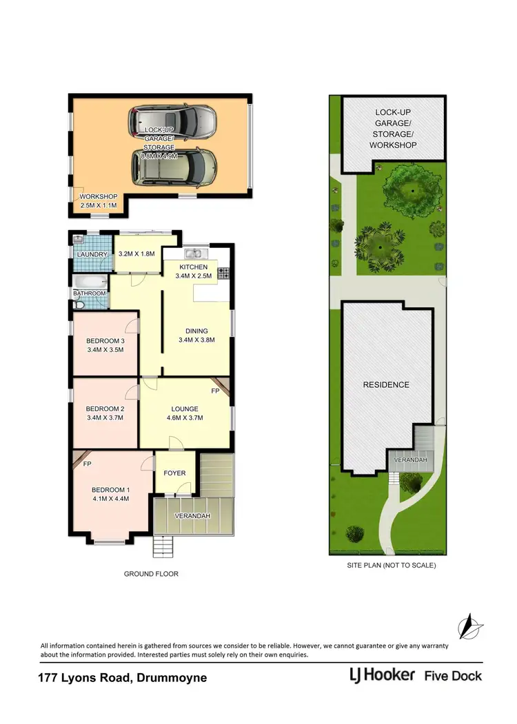Floorplan of Homely house listing, 177 Lyons Road, Drummoyne NSW 2047