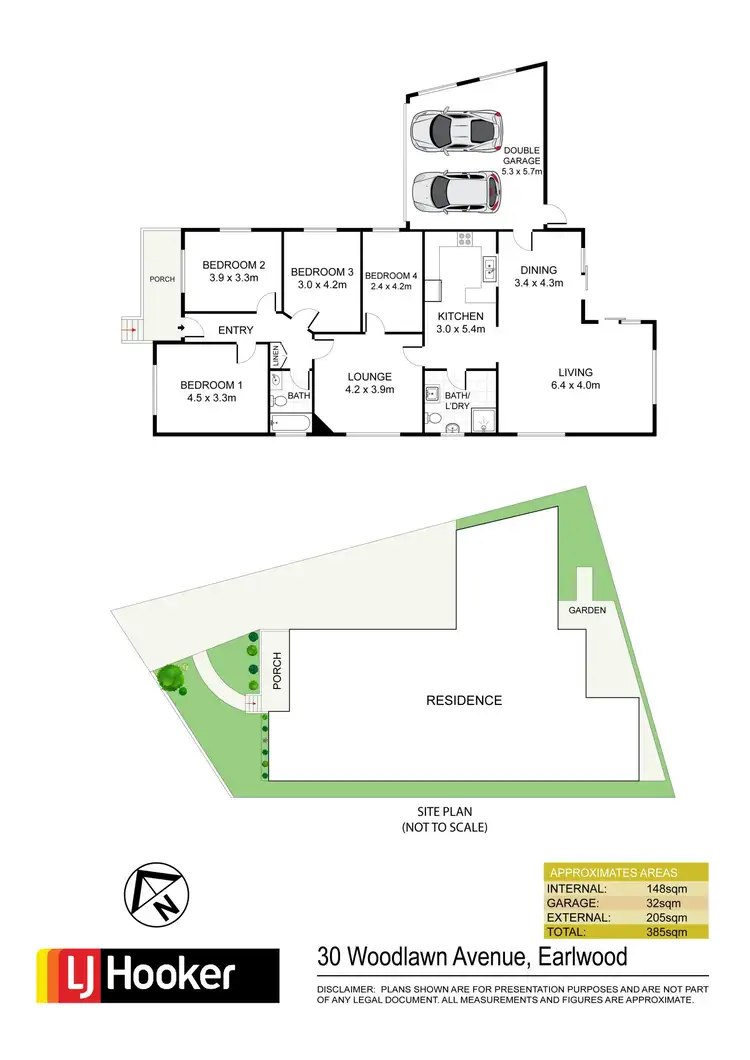 Floorplan of Homely house listing, 30 Woodlawn Ave, Earlwood NSW 2206