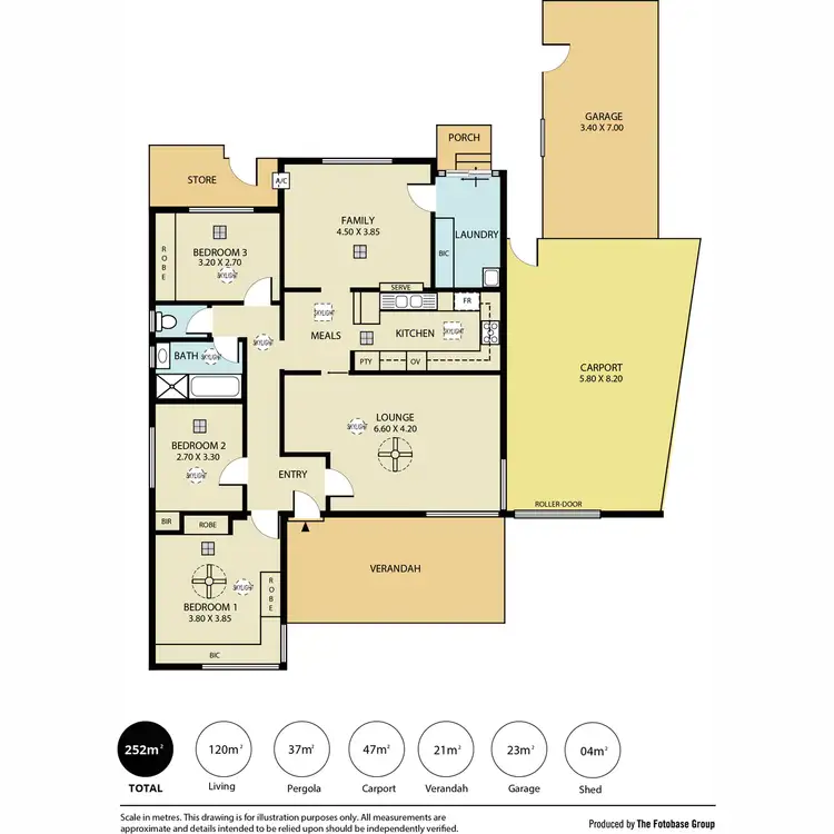 Floorplan of Homely house listing, 17 Daphne Road, Salisbury East SA 5109