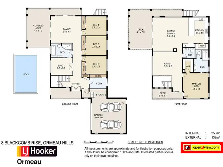 Floorplan of Homely house listing, 8 Blackcomb Rise, Ormeau Hills QLD 4208
