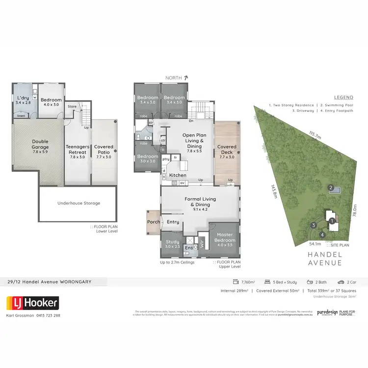 Floorplan of Homely house listing, 29 Handel Avenue, Worongary QLD 4213