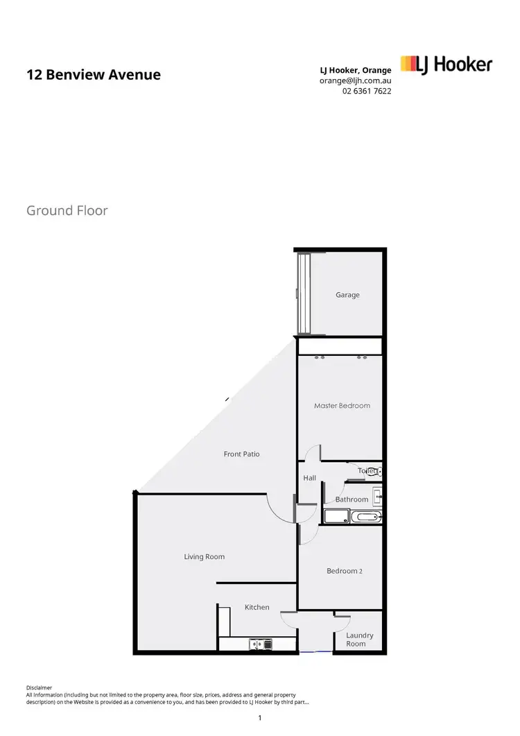 Floorplan of Homely house listing, 12 Benview Avenue, Orange NSW 2800