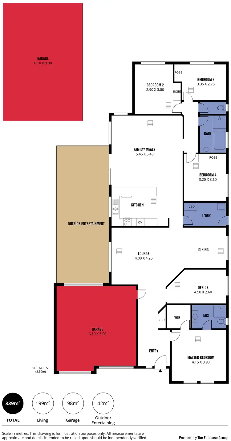 Floorplan of Homely house listing, 18 Barramundi Way, Aldinga Beach SA 5173