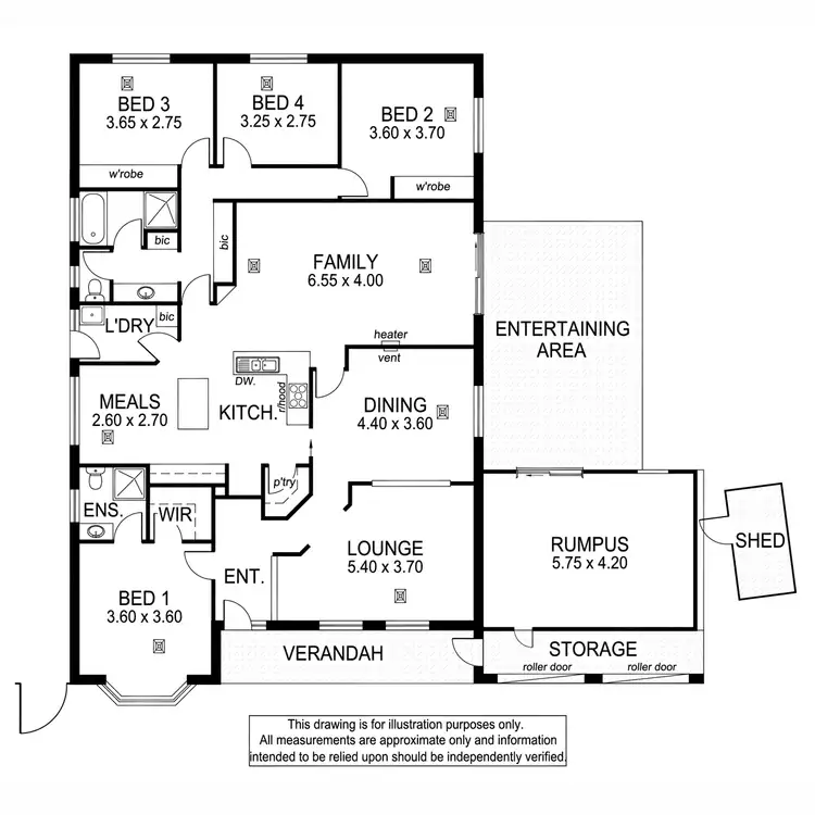 Floorplan of Homely house listing, 4 Charles Tank Drive, Sheidow Park SA 5158