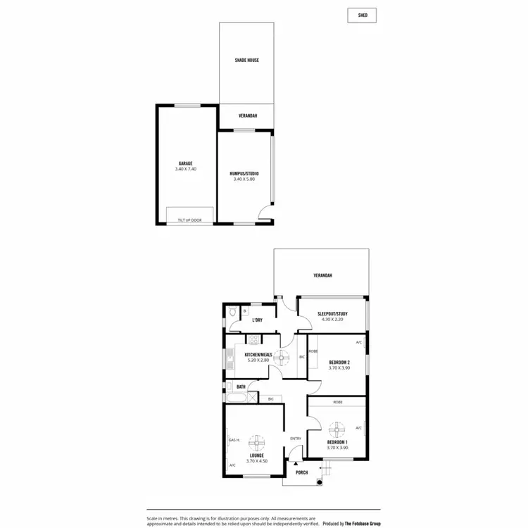 Floorplan of Homely house listing, 10 Fort Avenue, Kensington Gardens SA 5068