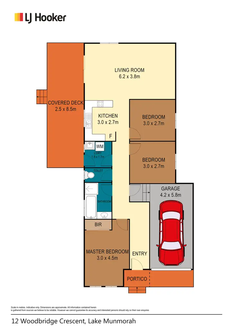 Floorplan of Homely house listing, 12 Woodbridge Crescent, Lake Munmorah NSW 2259